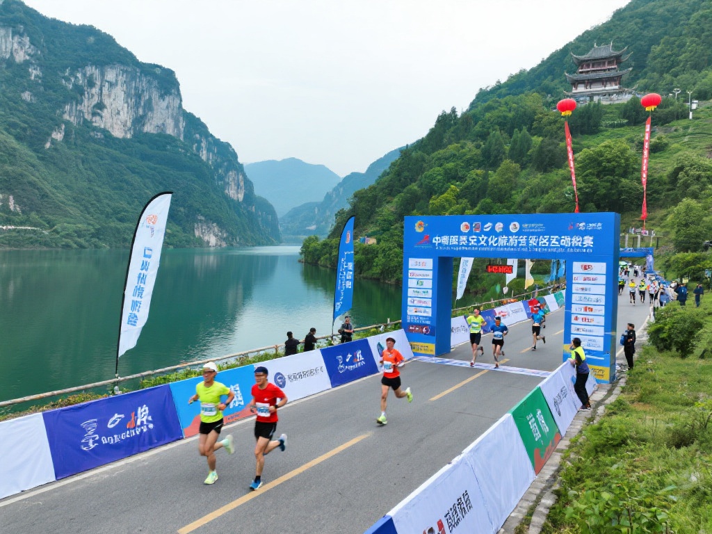 中国全民健身走跑大赛圆满收官开州站 开州站赛事的举办地以其独特的自然环境和人